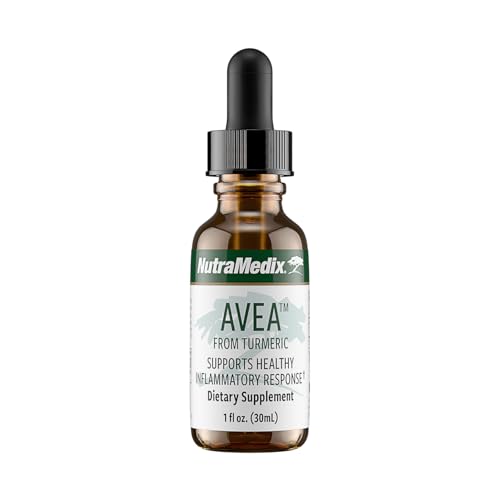 NutraMedix Avea Turmeric Extract - Liquid Turmeric Supplement for Stress, Mood Support & Promoting a Healthy Inflammatory Response - Daily Stress Relief Drops (1oz / 30ml) NutraMedix Avea Turmeric Extract - Liquid Turmeric Supplement for Stress, Mood Support & Promoting a Healthy Inflammatory Response - Daily Stress Relief Drops (1oz / 30ml)