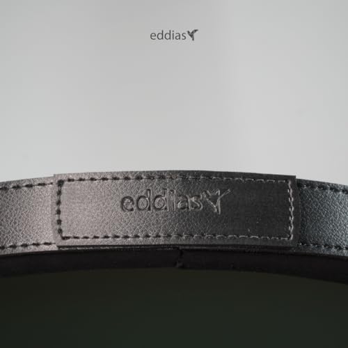 Espelho Redondo Adnet Decorativo Com Alça Destacável + Pino Suporte Parede (60cm, Café)