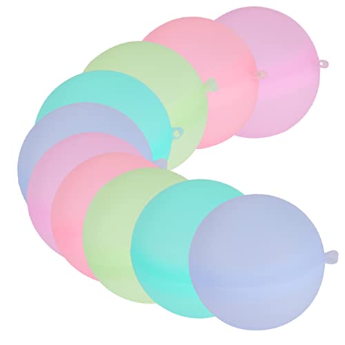 BESPORTBLE 10pcs Balloon Bath Outdoor for Bathtime Soaker Outdoor Pool Party Reuseble Balloons Silica