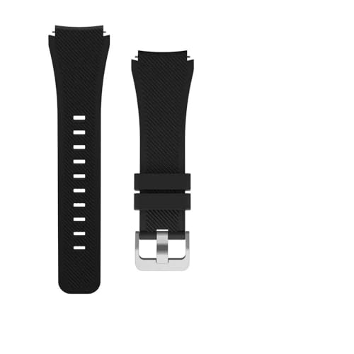 20 22mmVRoh Fit For Samsung Fit For Galaxy Fit For AmazfitɑΉ(Black1,20mm)