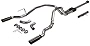 Flowmaster 817936 19-20 RAM 1500 5.7L OTL CB DOR/S Exhaust System Kit Stainless Kits