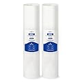 Whole House 5 Micron 20" x 4.5" Spun Polypropylene Sediment Water Filter Cartridge Replacement for DGD-5005-20, 155358-43, FP25B, SDC-45-2005, P5-20BB, FPMB-BB5-20, SP-DD-5005-20BB (Pack of 2)