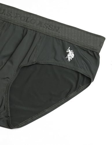 Image of U.S. Polo ASSN. Men's AB001 Microfiber Brief with Quick Dry Feature - Pack of 1