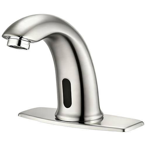 Robinet de lavabo sans contact intelligent avec vanne de mélange d'eau - 2