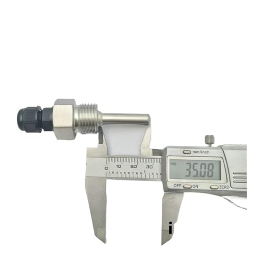 Termopozo acero inoxidable 1/2 SP21-035 vaina inmersion de 304 para cables PT100 2