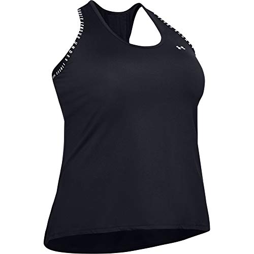 Under Armour Women's Knockout Tank Top , Black (001)/Black , 2X #TOP2