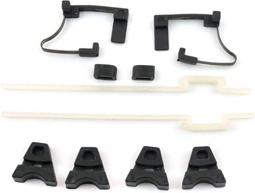 SUZWELT Juego de reparación deslizante de techo corredizo compatible con Mercedes CLA A C E Class W177 W176 W205 C207 C117 (5810)