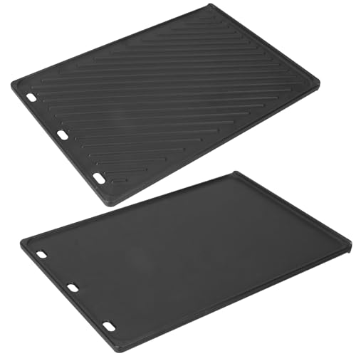 66095 Genesis II GS4 BBQ Griddle for Weber Genesis 2 GS4 BBQ Grill Parts Replacement Cast Iron Griddle Insert for Weber Genesis II/II LX 300 SER Accessories 66802 Webber Genesis 300 (2022 YRS), 1PC by PETKAO - Image 8