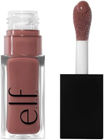 e.l.f. Glow Reviver Lip Oil, Tinted, Hydrating & Non-Sticky, Money Mauve