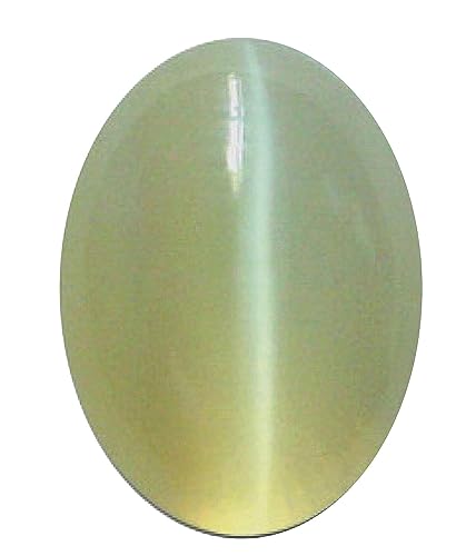Pierre œil de chat naturelle 10,40 carat Lehsunia Ketu pour bague et pendentif