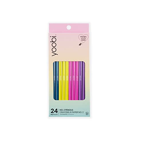 Lápices de colores Yoobi No. 2, 24 unidades preafilados miniatura 4