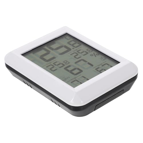 Uonlytech 3pcs Digital Thermometer Hygrometer Thermometer for Home Temperature Meter Thermometer Indoor Digital Indoor Thermometer Humidity Meter Wall Hanging White Household
