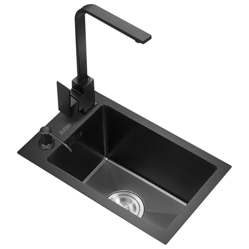 Évier de cuisine gain de place 40x40 cm pour aménager un petit camping-car