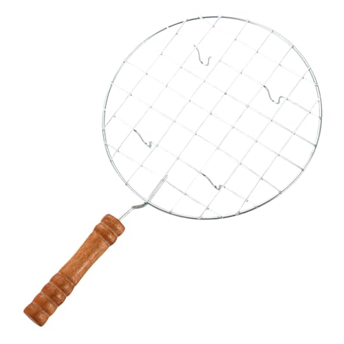 Asador de alambre – Soporte para con asa, acero inoxidable | asador para | Asador de alambre de acero inoxidable para cocina y hogar