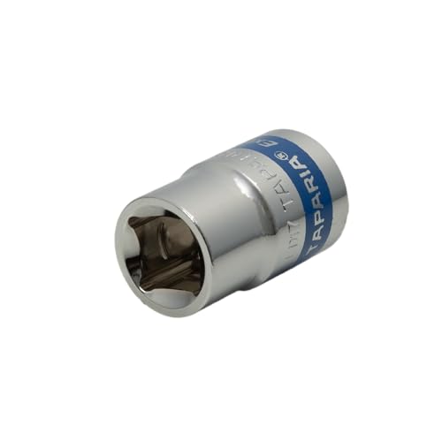 Image of Taparia 1 /2 inch Square Drive Socket (17,19 mm)- 12 Point or Bi Hex sockets for std Nuts and Bolts Compatible W /Ratchets, L Handles, Wrenches, Power Tools-Automotive & Mechanical work-DIY