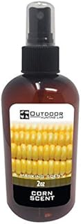 Outdoor Hunting Lab Corn Deer Cover Scent Nose Blocker Buck Lure Spray - Whitetail Deer Hunting Attractant Food Smell 2 oz Bottle