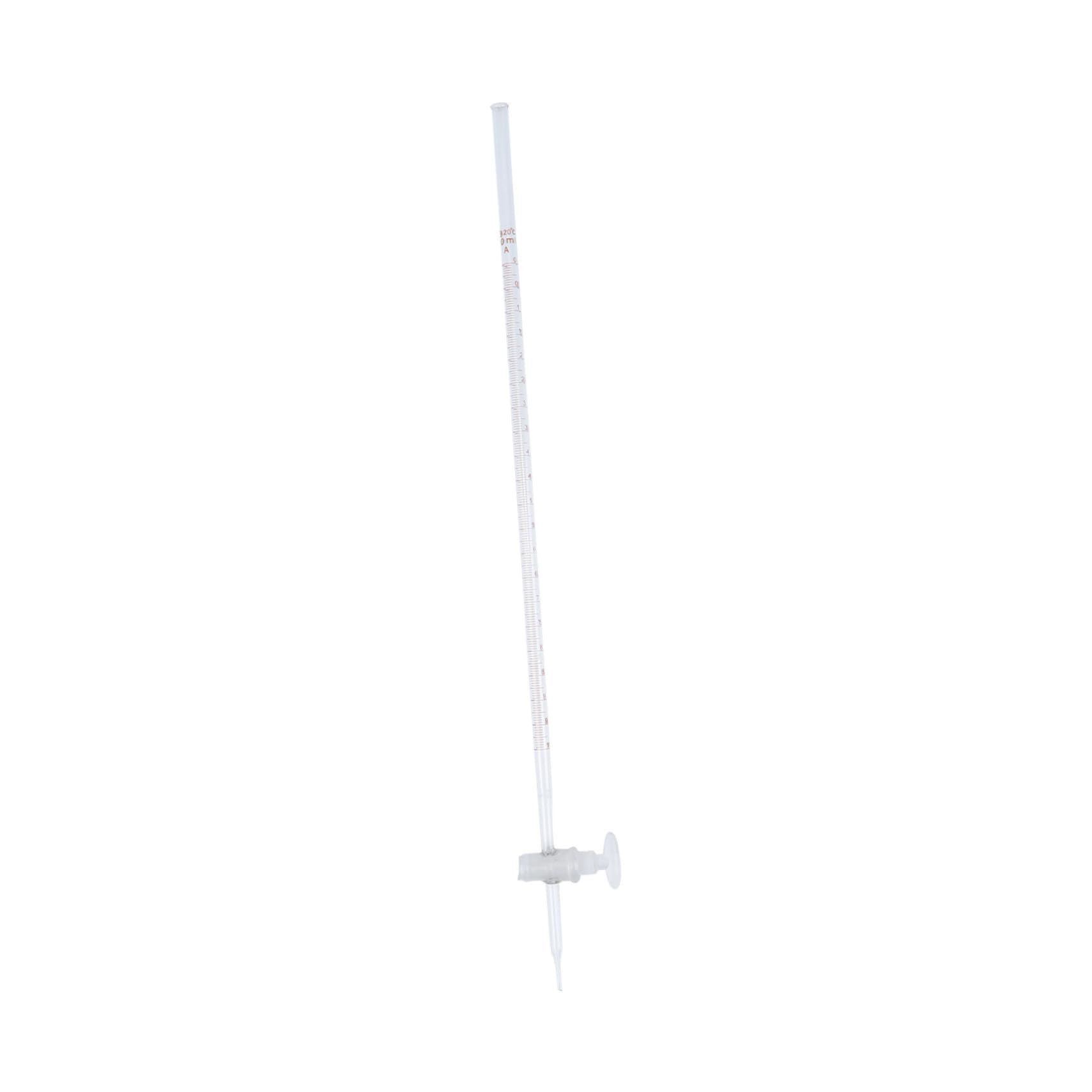 Hemobllo Burette à Acide, Instrument en Verre de Laboratoire Chimique pour Le Cycle du Secondaire