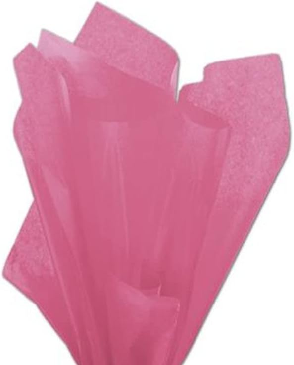 Solid Tissue Paper, Flamingo, 20" x 30", 480 Sheets