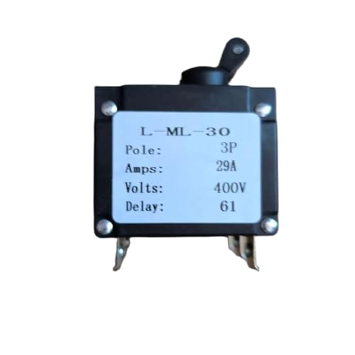 Breaker 3P 29A 400V pour générateur et systèmes d'énergie électrique