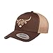 Love Sketches Country Baseball Hat for Men & Women | Stylish Embroidered Longhorn Cow Trucker Hat | Mesh Hats for Men & Women