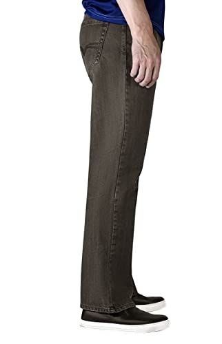 Image of Flypaper Men's Fashion Bootcut Blue Jeans Regular Fit Mens Work Pants