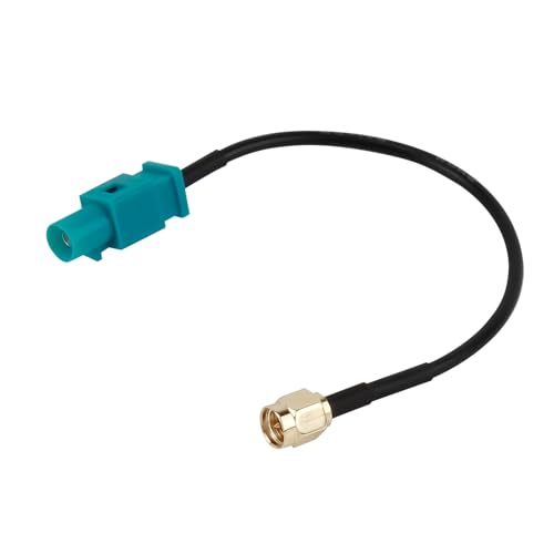 MxyVrix Fakra Z Stecker auf SMA Stecker Auto Antenne Verlängerungskabel 30cm, DAB Antenne Kabel Kompatibel mit GPS Navigation, FM AM Radio, Sirius XM Satellitenradio, 4G LTE Telematik