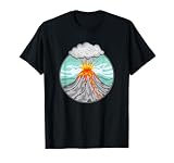 Lava Volcano Eruption Magma in Hawaii, Indonesia and Tokyo T-Shirt