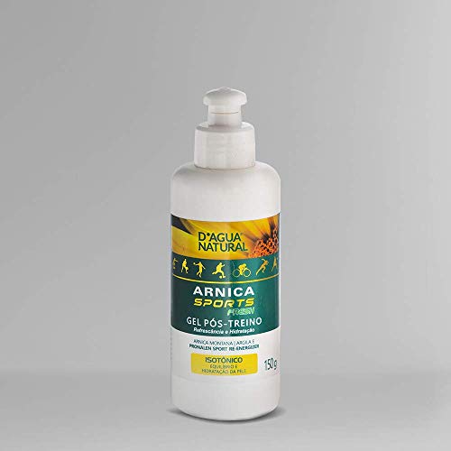 Arnica Sports Fresh Gel Pós-Treino, D'agua Natural, 150 g