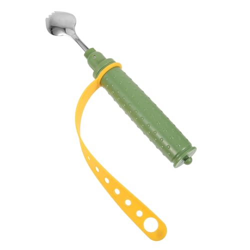 PLAFOPE スプーン 部分制御プレート 食器類 キッチン用品 高齢者用の給餌フォーク カトラリー spoon 大人の道具 お年寄りのための大人の食器 適応器具 防振食器 シリカゲル