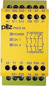 Relais de sécurité PNOZ X4 24VDC 774730 pour armoire électrique d'usine