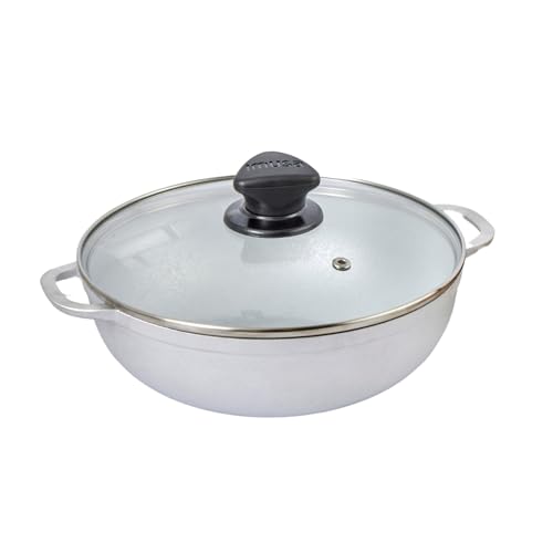 La mejor selección de Calderos al mejor precio. 46 IMUSA Caldero básico de 2,6 cuartos con tapa de vidrio, 22 cm