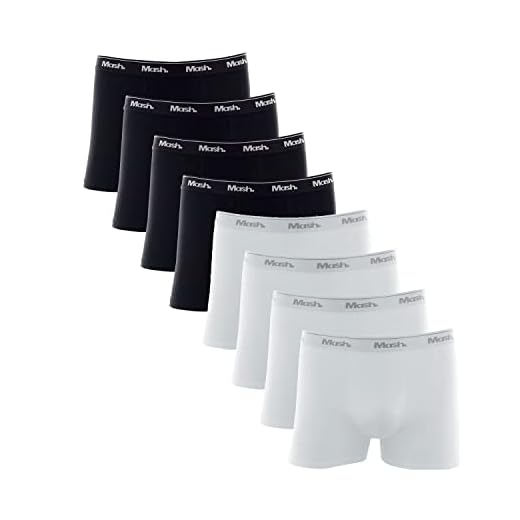Kit 8 Cuecas Boxer Algodão, Mash, Masculino