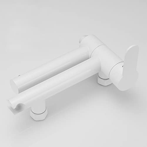 Ensemble de robinet de baignoire blanc pour un bain relaxant de style spa - 5