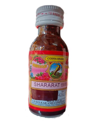 COBRA SHARARAT 6686 COBRA BRAND Attar Perfume/Natural High QualityReal And Long Lasting Attar, 0% Alcohol Attar For Man25ML 1PACK