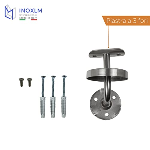 Garde-corps d'escalier contre les chutes rampe inox 304 robuste 3m - 5