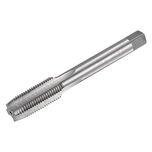 Uxcell A21061800UX0731 Thread Milling Threading Tap 1/2"-20 Unf, Left Hand Machine Hss (High Speed Steel) 6542 Uncoated 4 Straight Flutes 2B Tolerance Grade cover