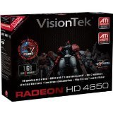 VisionTek 900264 Radeon HD4650 1GB GDDR2 Tarjeta gráfica - Tarjeta gráfica (Radeon HD4650, 1 GB, GDDR2, PCI Express 2.0)