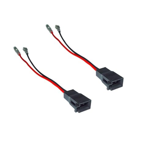 Audioproject A202-2 pièces Autoradio Auto Kit adaptateur haut-parleur pour VW sur connecteur DIN Adaptateur radio haut-parleur