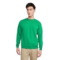 Hanes Men's EcoSmart Sweatshirt, kelly green, 2XL