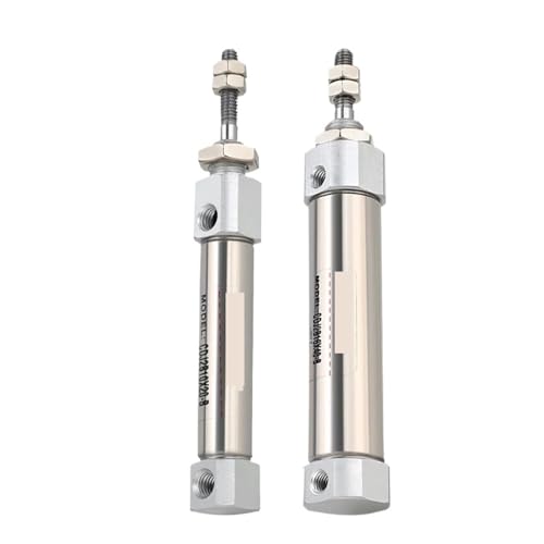 CDJ2B Bohrung 10/16 Mini-Zylinder Hub 5-45 mm Edelstahl-Zylinderstange und Mutter(5MM STROKE-B,CDJ2B10MM BORE)