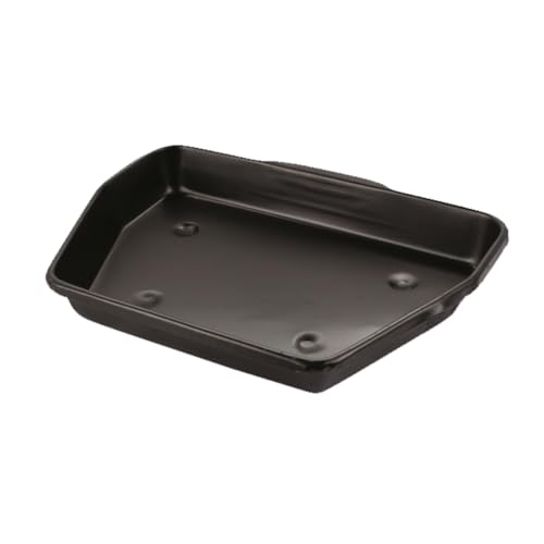 Almineez Poêle à cendres traditionnelle – 28 cm de large – Idéal pour les grilles de feu de taille standard de 40,6 cm – Cendrier pour feux ouverts | Brûleurs...