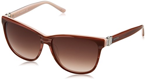 Swarovski Sunglasses Sk0121 74F-56-13-140 Gafas de Sol, Marrón (Braun), 56 para Mujer