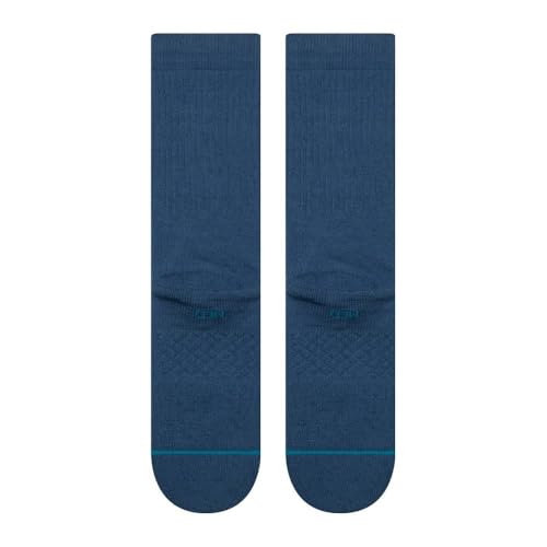 Stance Icon Crew Socks (Large, Dark Royal)