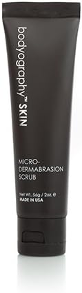 BodyographyMicrodermabrasion Scrub- Revitalize and Exfoliate Face Scrub for Sensitive Skin | Vegan, Gluten-Free, Paraben-Free Cruelty-Free (2.oz)