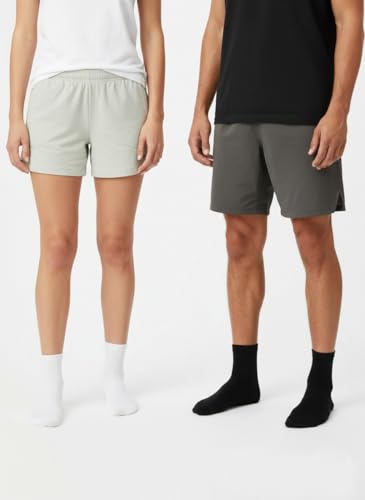 Image of Casual Crew Socks for Women and Men 6 Pack