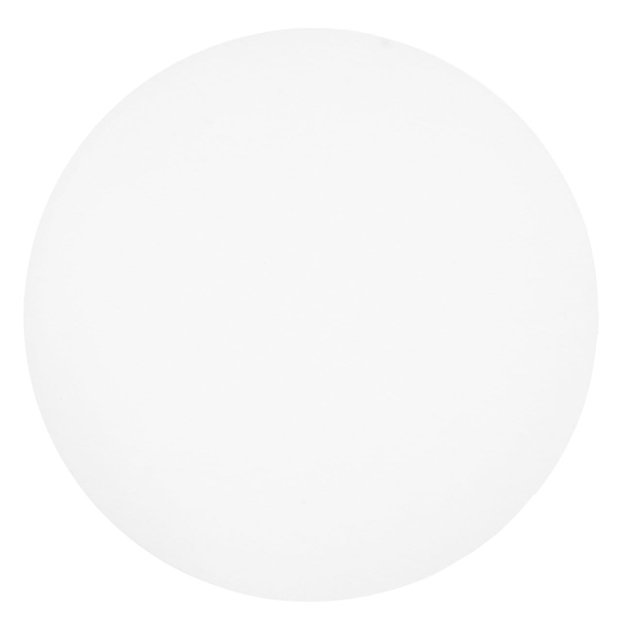 STOBOK Lienzo de pintura redondo, lienzo circular, lienzo de algodón, lienzo en blanco para pintura, manualidades, óleo, acrílico, gouache, 50 cm