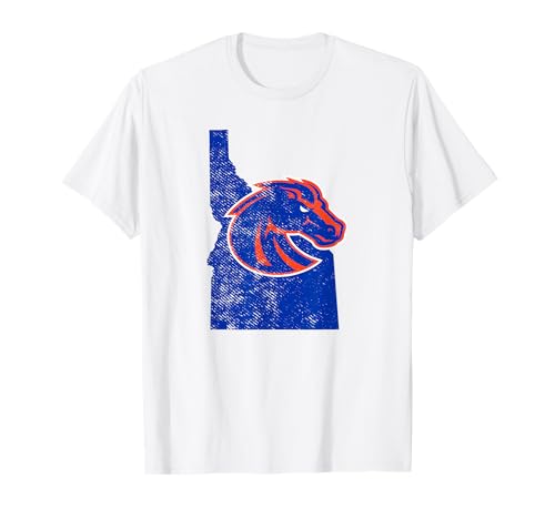 Boise State University BSU Broncos State Shape T-Shirt