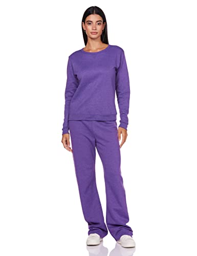 Image of Hanes Women's Sweatpants, EcoSmart Fleece Pants, Pocketless Open-Bottom Sweatpants (Regular & Petite Available)