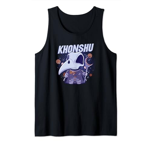 Camiseta de tirantes Moon Knight Khonshu de Marvel con fondo espacial para hombre