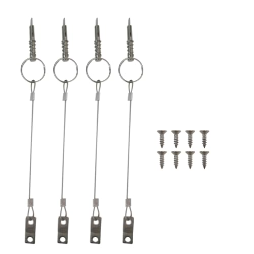 New Version 4pcs Quick Release Pin 1/4